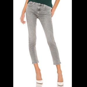 AGOLDE Toni slim straight